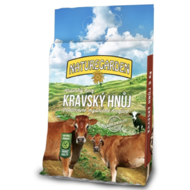 Kravský hnůj - organické hnojivo 3 kg